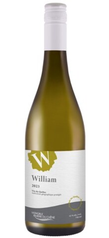 Vignoble Rivi&egrave;re du Ch&ecirc;ne - Cuv&eacute;e William Blanc - 2018