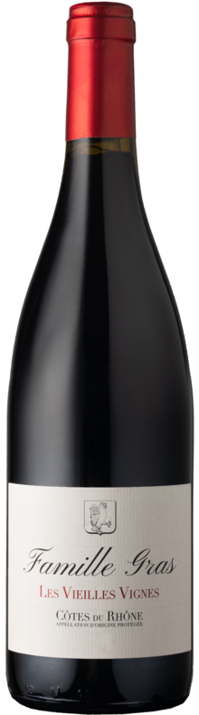 Famille Gras C&ocirc;tes du Rh&ocirc;ne les Vieilles Vignes 2016