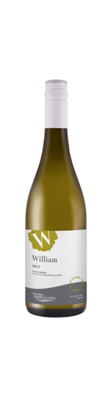 Vignoble Rivi&egrave;re du Ch&ecirc;ne - Cuv&eacute;e William Blanc - 2018
